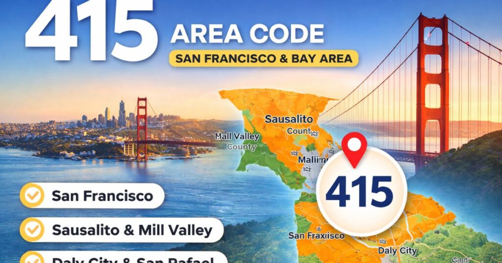 415 Area Code Location