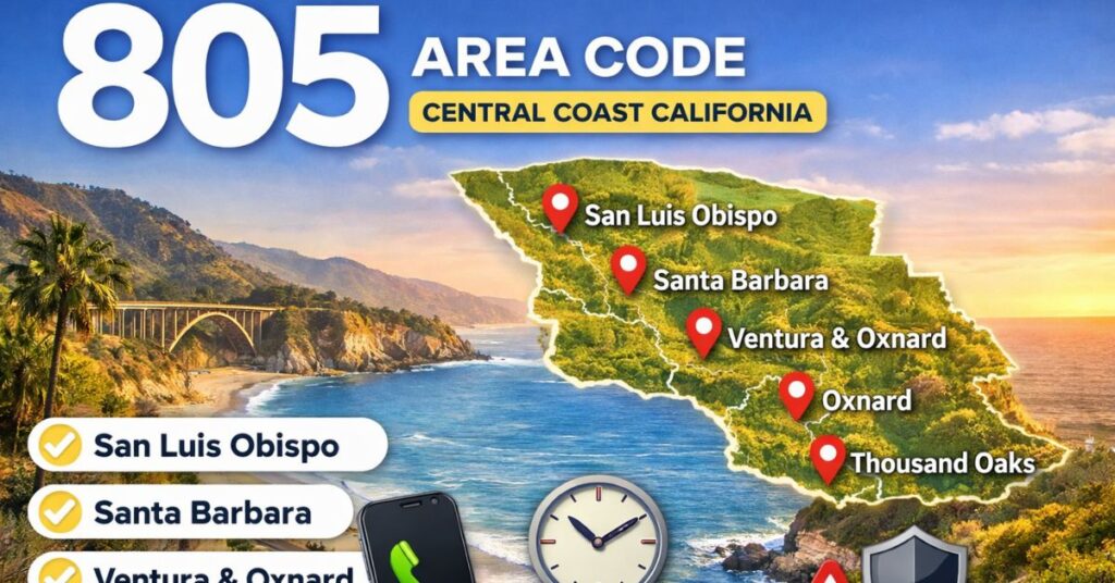 What Is the 805 Area Code? Location, Cities & Scam Call Tips