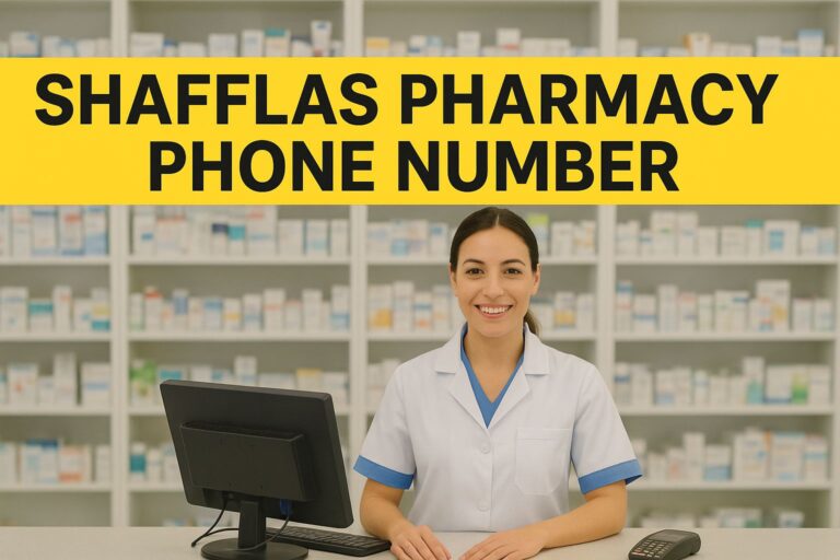 Shafflas Pharmacy phone number
