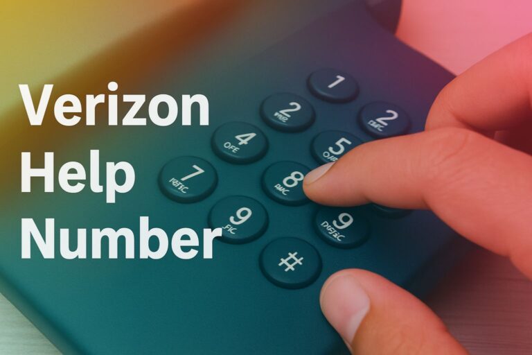 Verizon HELP NUMBER