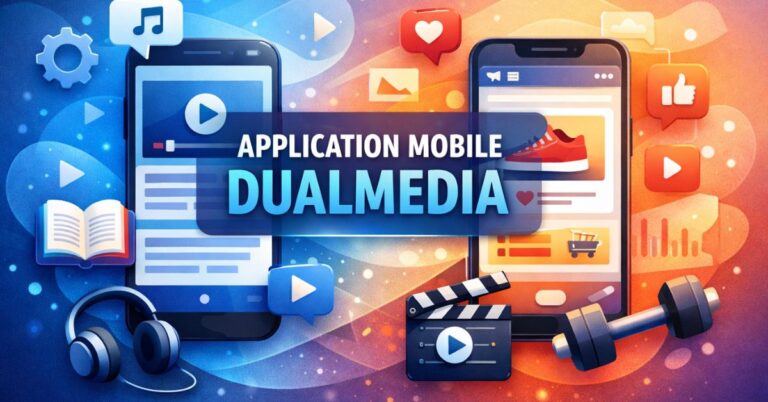 application mobile dualmedia