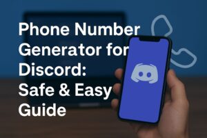 phone number generator for Discord