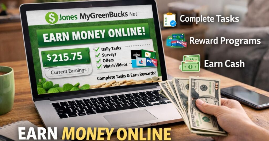 Jones MyGreenBucks Net