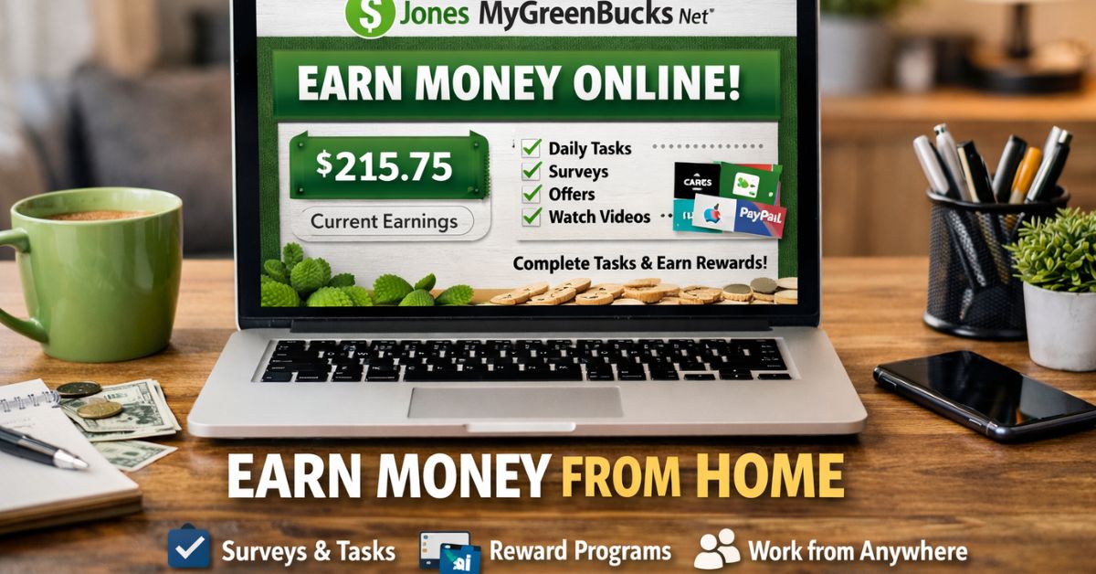 Jones MyGreenBucks Net