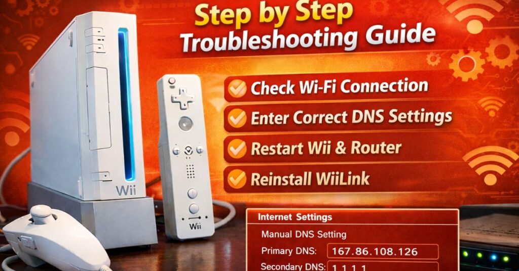 Troubleshooting Guide WiiLink Error Code 107305