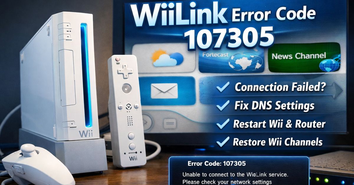 WiiLink Error Code 107305