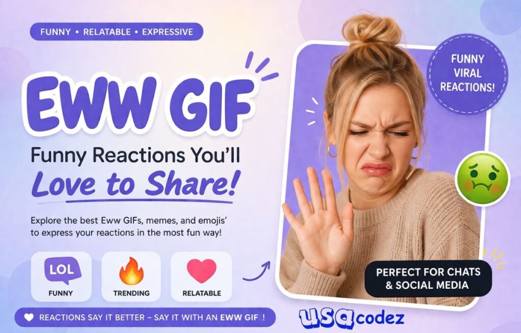 Eww gif funny reaction woman with disgust face emoji and viral meme expression for social media