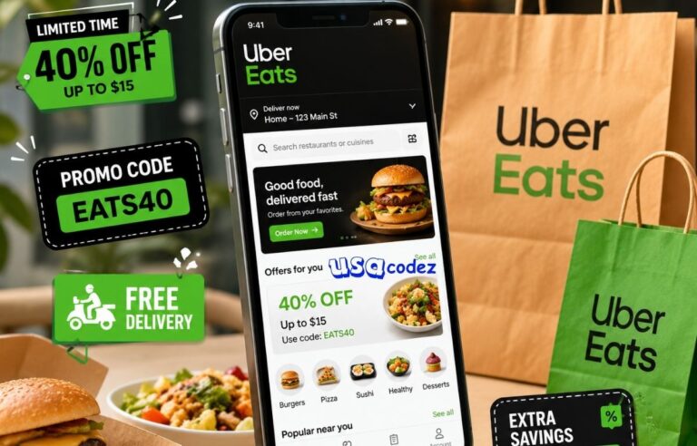 Uber Eats promo code for existing users on food delivery app