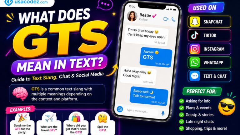 GTS Meaning in Text – What Does GTS Mean in Messages and Social Media?
