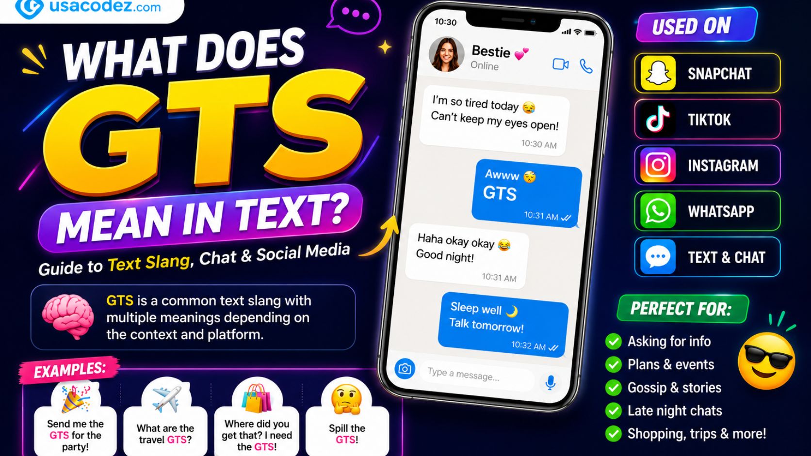 GTS Meaning in Text – What Does GTS Mean in Messages and Social Media?