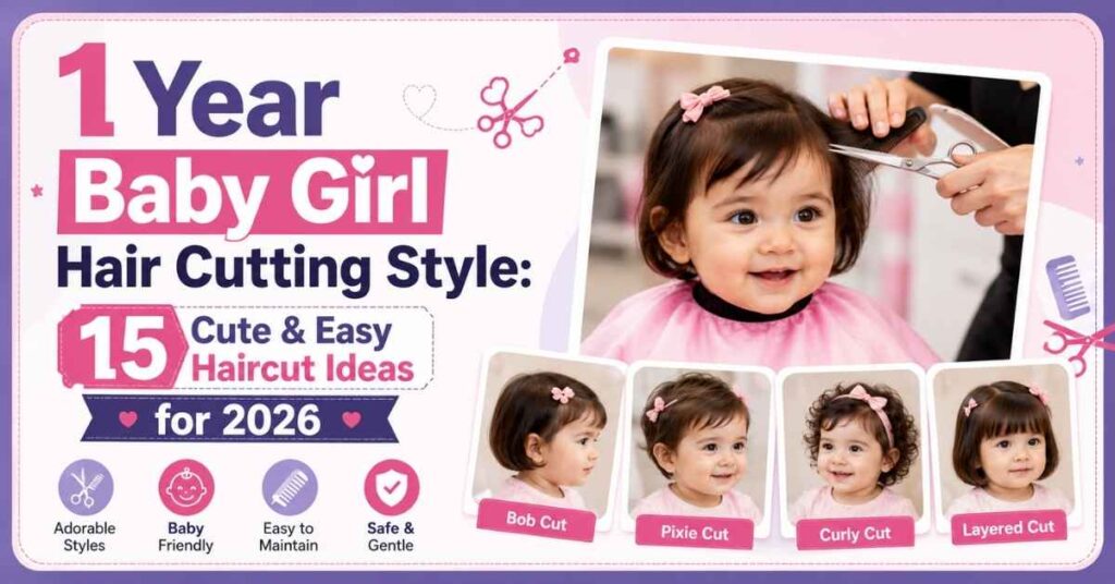 1 Year Baby Girl Hair Cutting Style 15 Cute & Easy Haircut Ideas