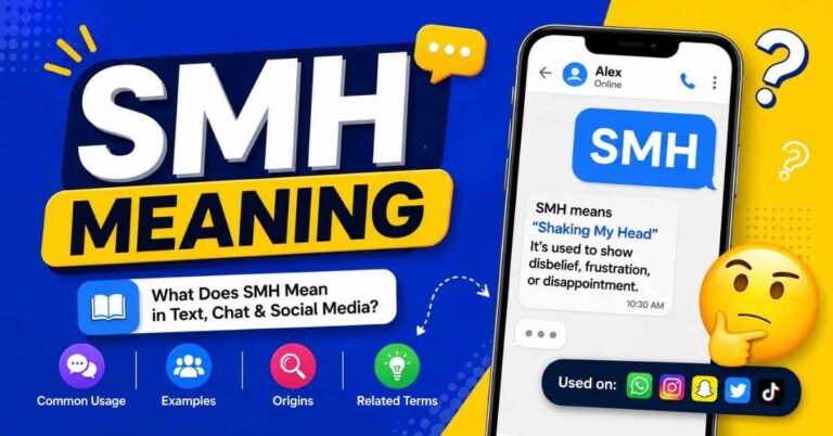 What Does SMH Meaning in Text