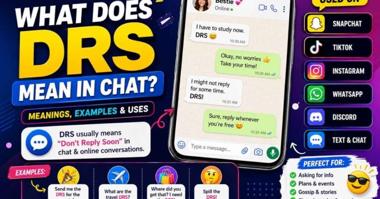 What Does DRS Mean in Chat?