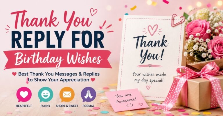 thank you reply for birthday wishes